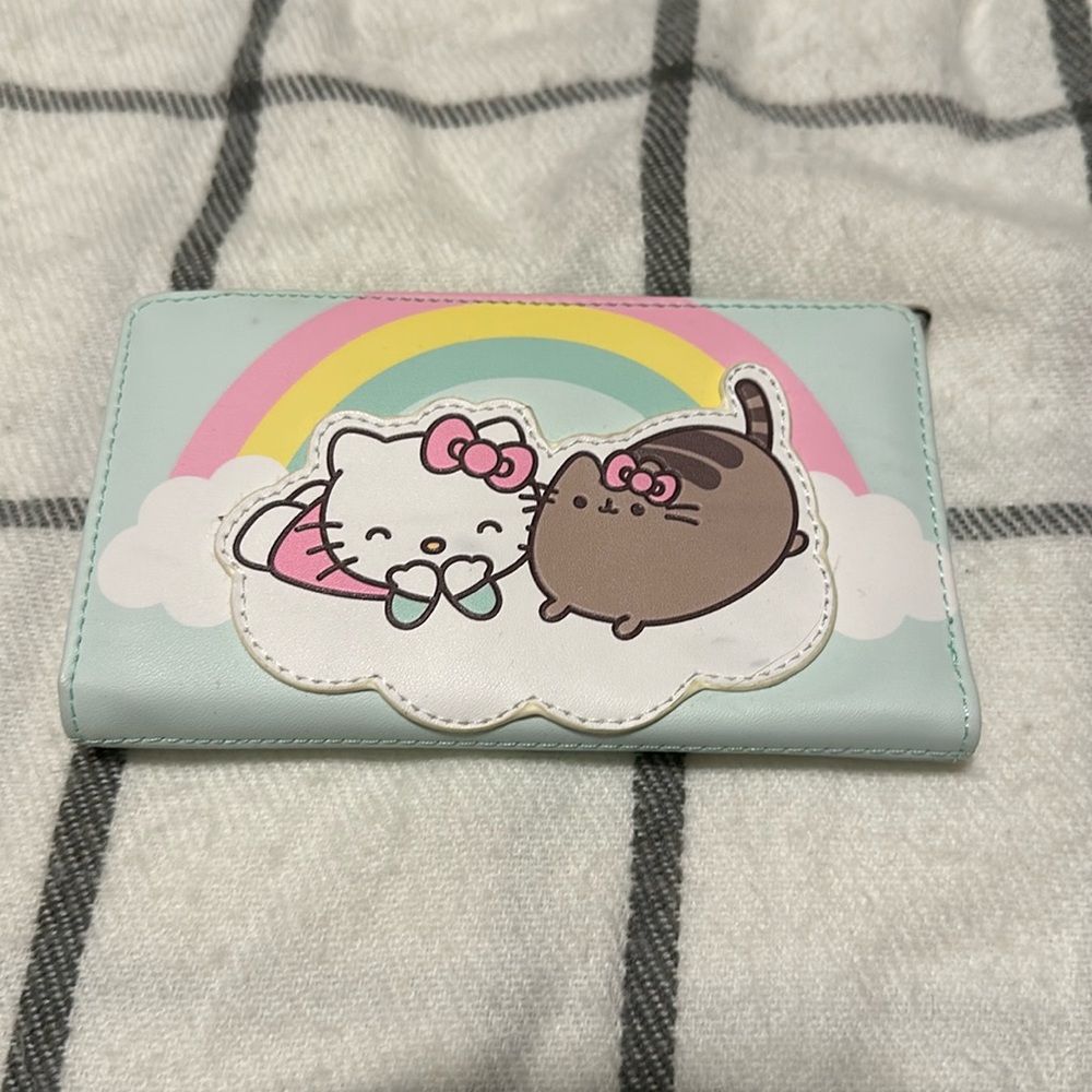 Loungefly Hello Kitty x Pusheen Wallet, EUC